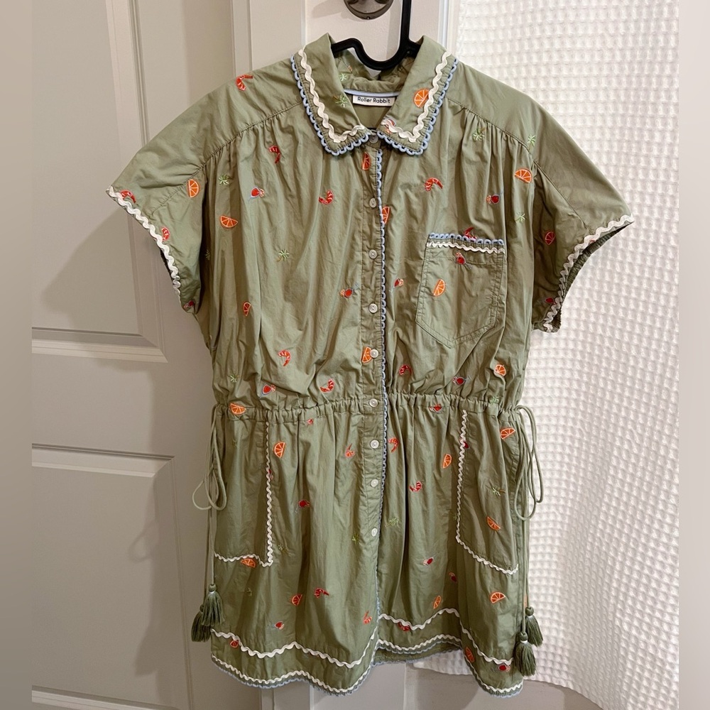Roller Rabbit Ocaso Ellyott Dress in Olive